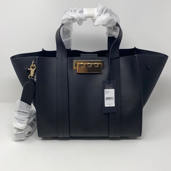 Zac Posen Handbags - Zac Posen Eartha Iconic Shopper Black